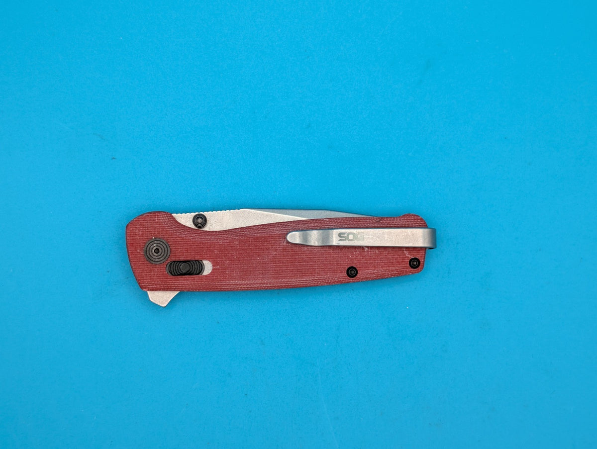 Sog Terminus XR 2.95" D2 Steel Blade Folding Knife!