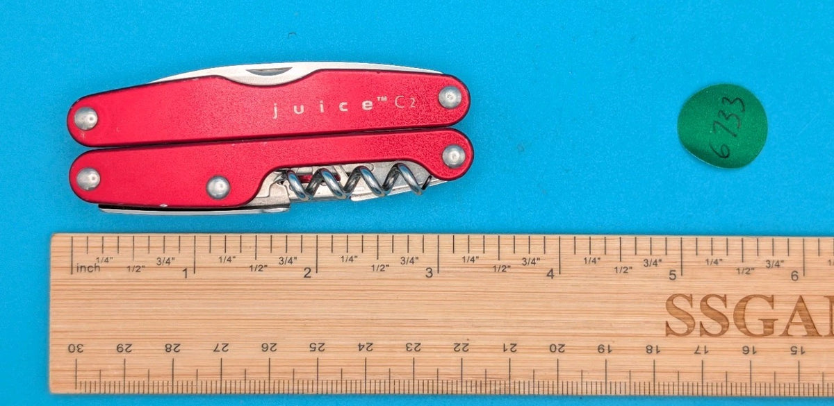 Leatherman Juice C2 Red Multi Tool! RETIRED!