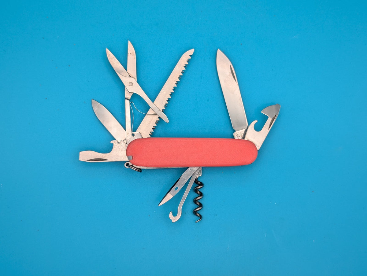 Custom Victorinox Huntsman Glow in the Dark Swiss Army Knife Multi Tool!