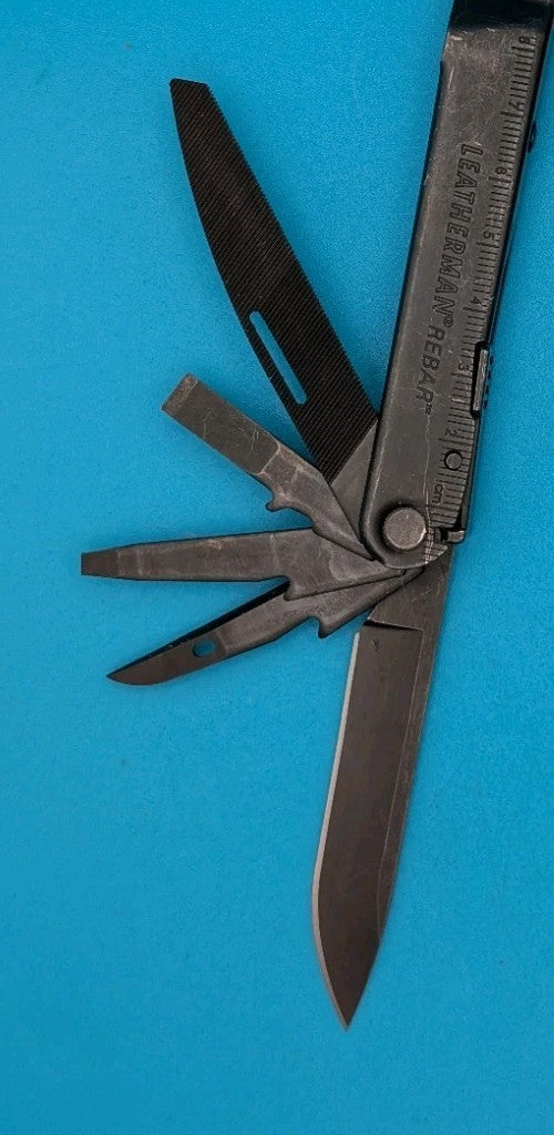 Leatherman Rebar Multi-Tool! Free Shipping! BLACK OXIDE!