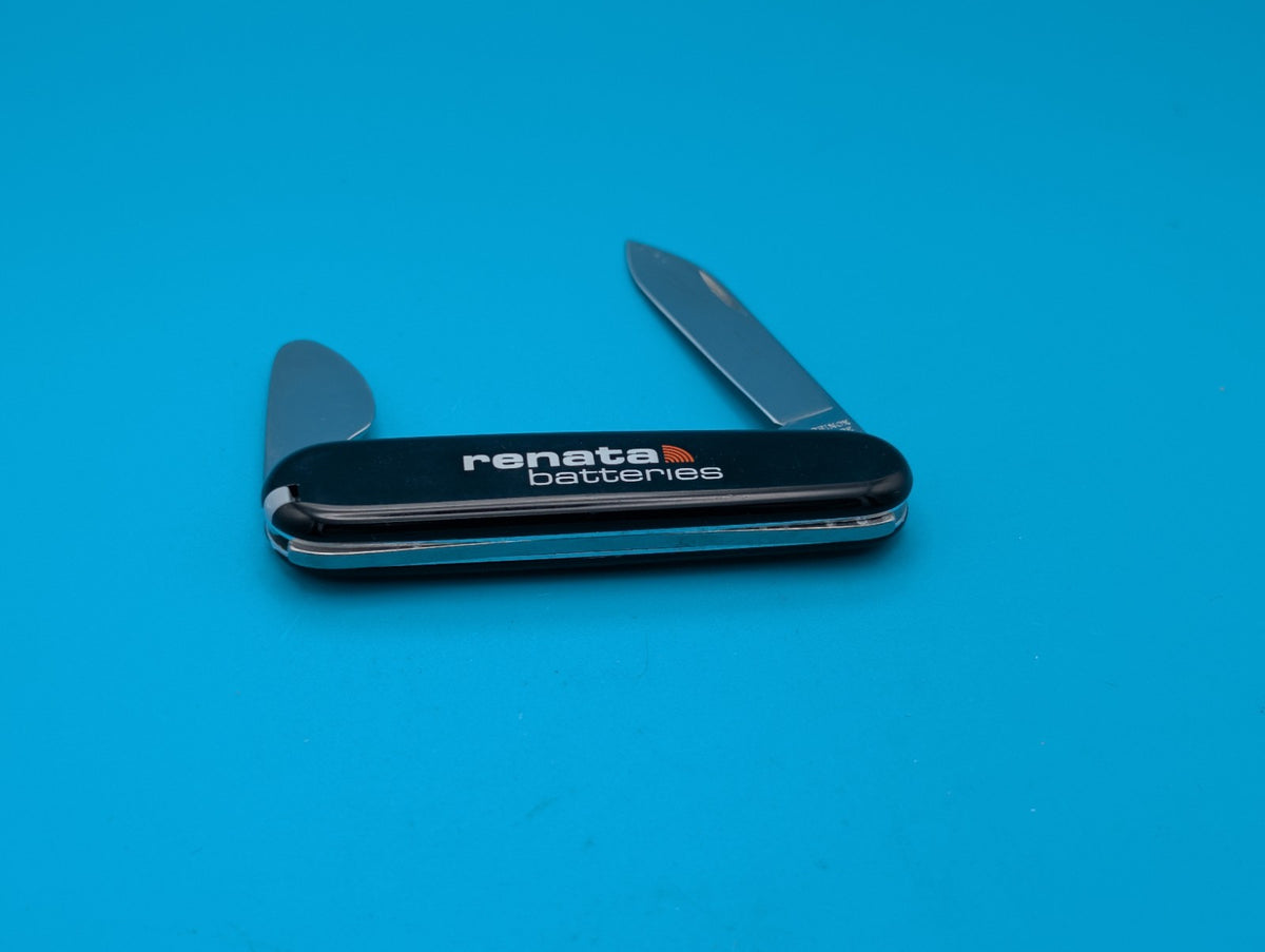 Victorinox Watch Case Opener Swiss Army Knife Multi Tool! Black! RENATA BATTERIE