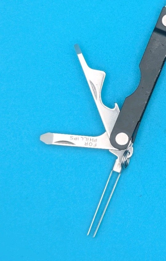 Leatherman Micra Multi-Tool, Knife, Scissors, Key Ring, Black!