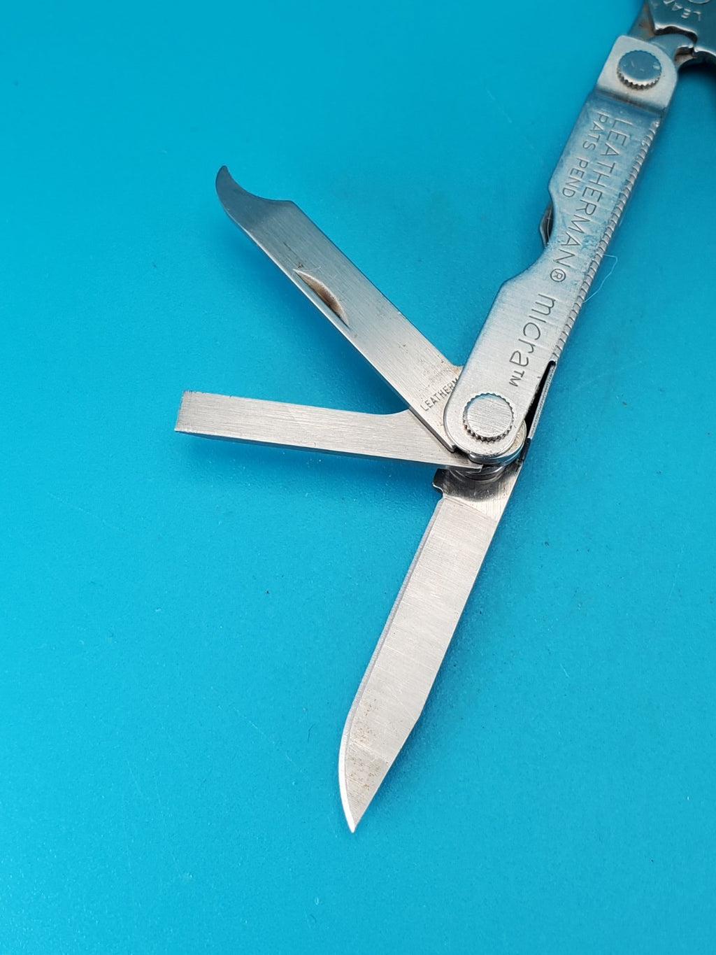 Leatherman Micra Multi-Tool, Knife, Scissors, Key Ring, Stainless!