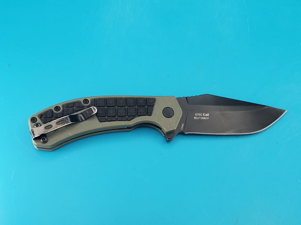 Kershaw 8760 Faultline Liner Lock Plain Edge Flipper Knife!