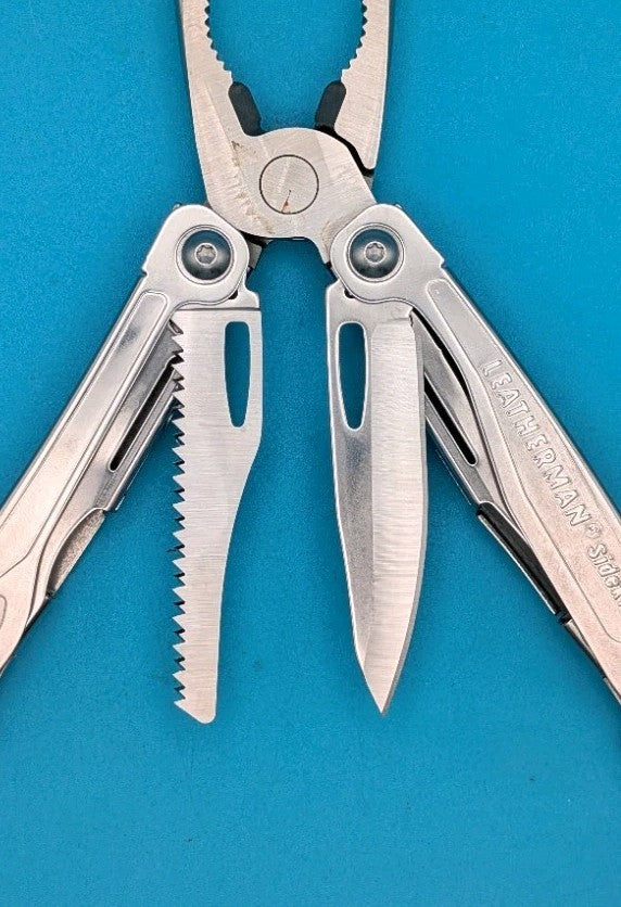 Leatherman Sidekick Multi-Tool, Knife, Pliers, Saw, Stainless!