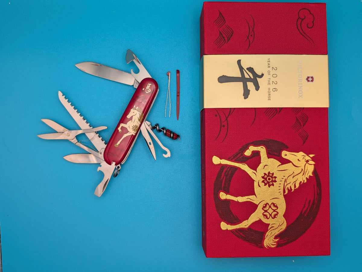Victorinox Huntsman Year of the Horse 2026 Limited Edition Swiss Army Knife!