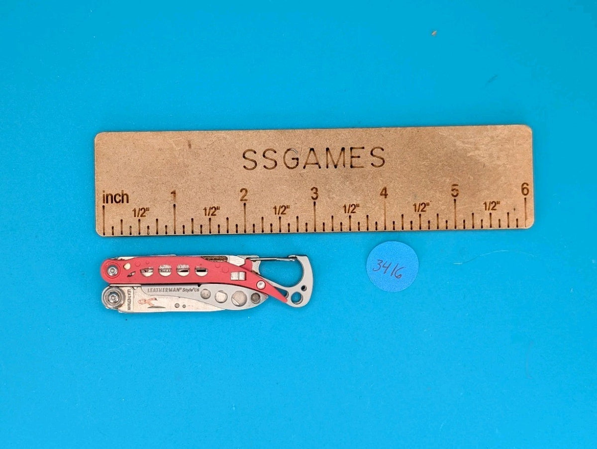 Rare Early Retired PINK Leatherman Style CS Multitool, Cancer Foundation