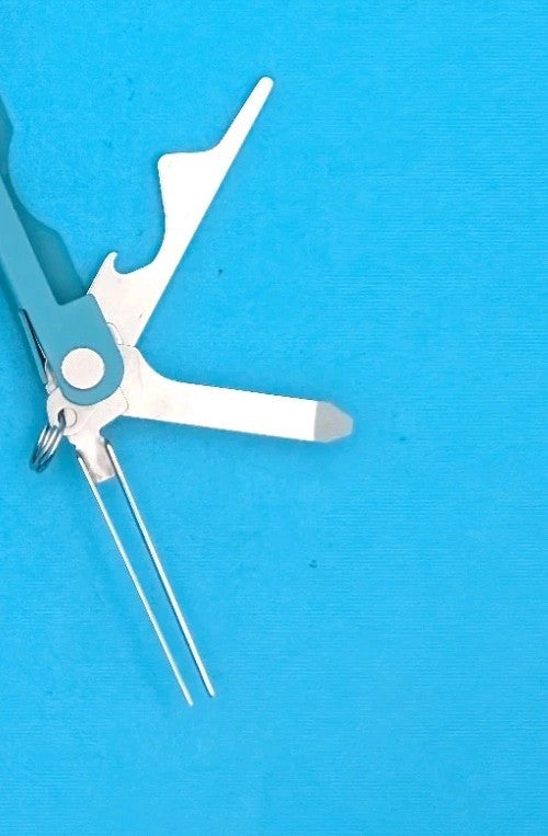 Leatherman Micra Multi-Tool, Knife, Scissors, Key Ring, Parakeet!