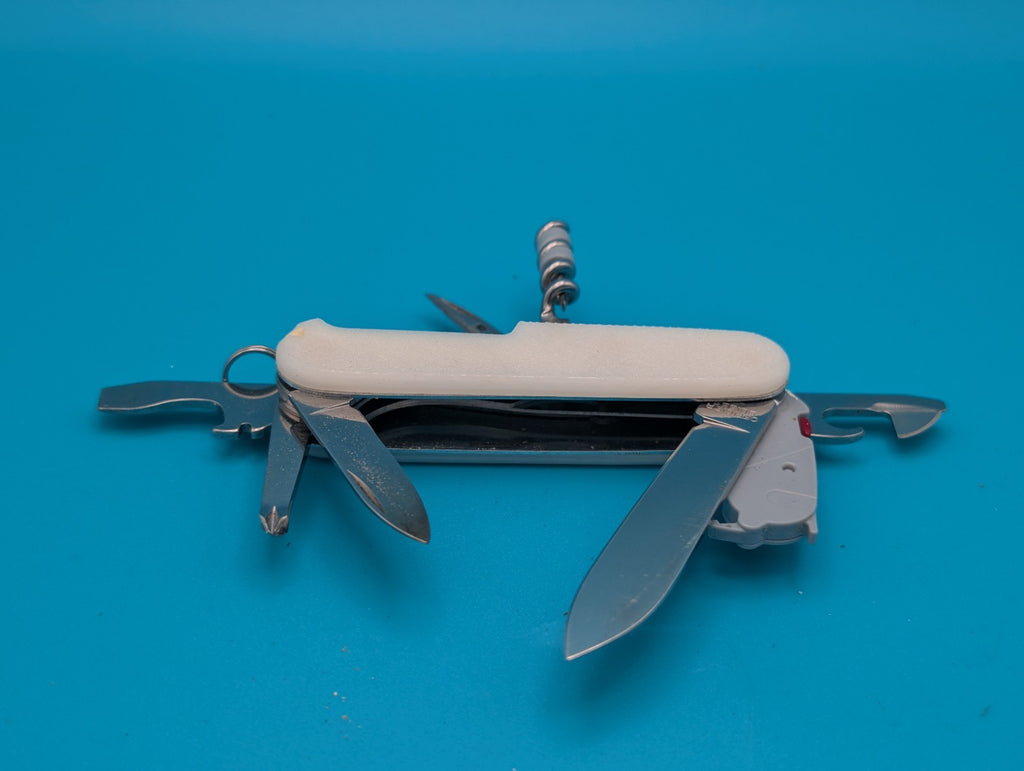 Custom Victorinox Spartan Lite Swiss Army Knife Multi Tool! Glow in the Dark!