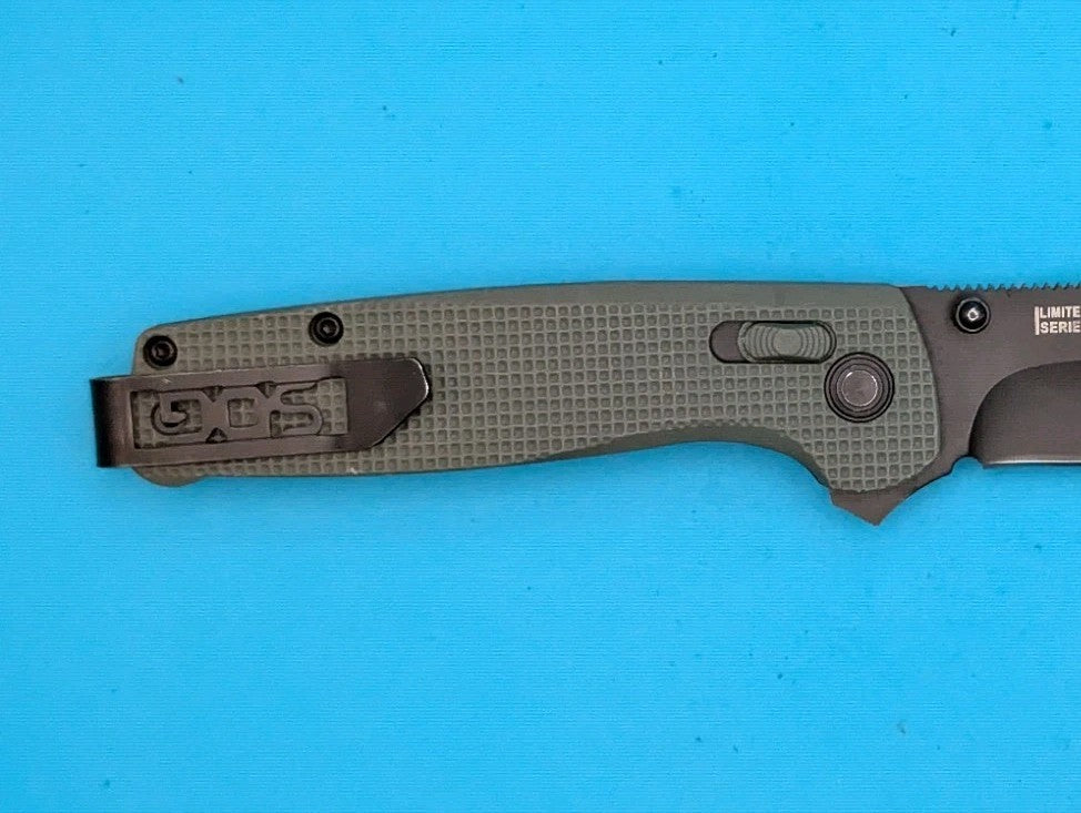 Sog Terminus XR 2.95" D2 Steel Blade Folding Knife! Green! Limited Series!
