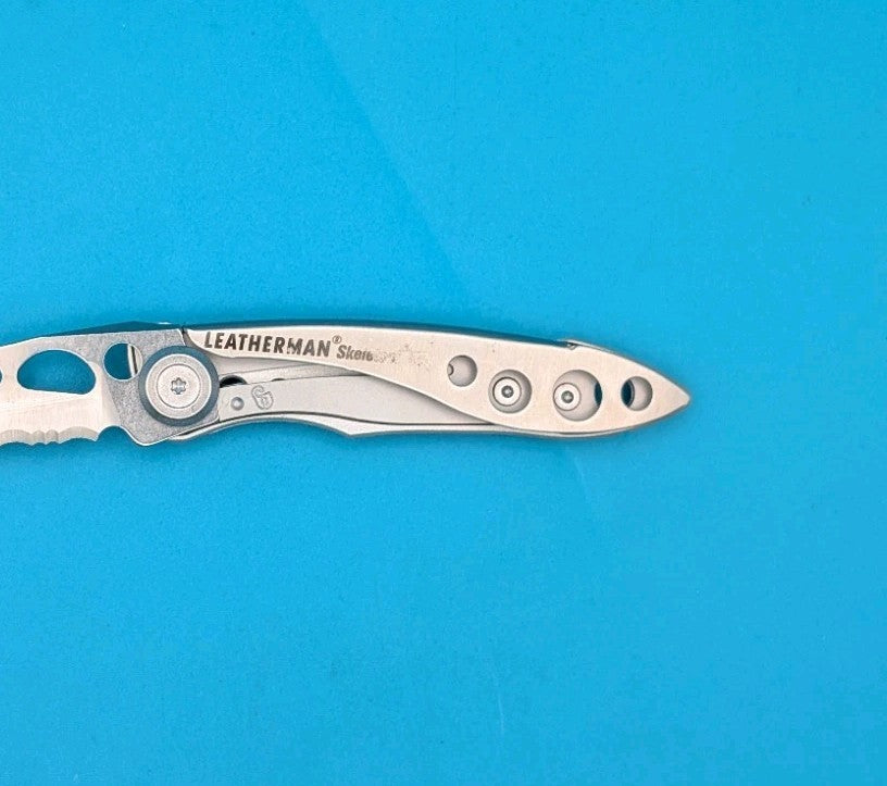 Leatherman Skeletool KBX Pocket Knife w/ Bottle Opener, SILVER!