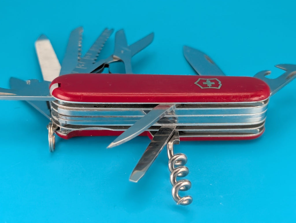 Victorinox Original Handyman Swiss Army Knife Multi Tool, Pliers, 91mm