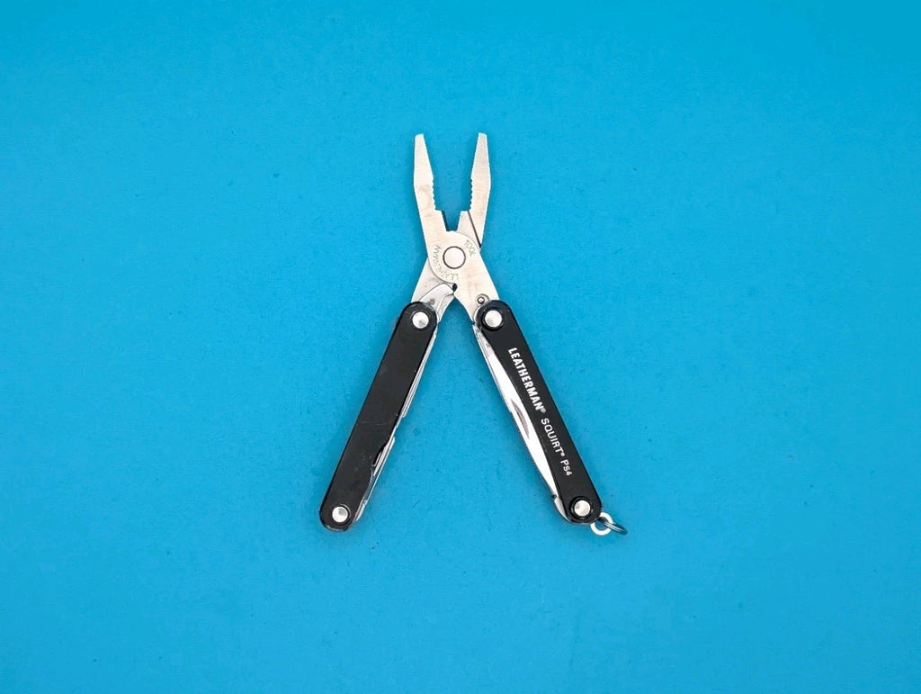 Leatherman SQUIRT PS4 Multi-Tool With Pliers Scissors Knife BLACK!