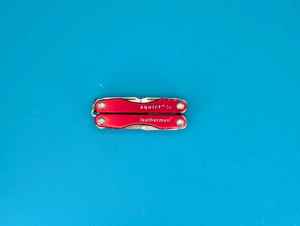 Leatherman "Squirt S4" Stainless Steel Multi Tool - RED!