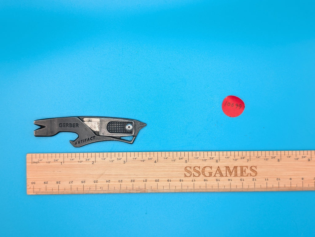 Gerber Artifact Pocket Knife Multi-Tool Pry Bar #11 Blade Liner Lock EDC