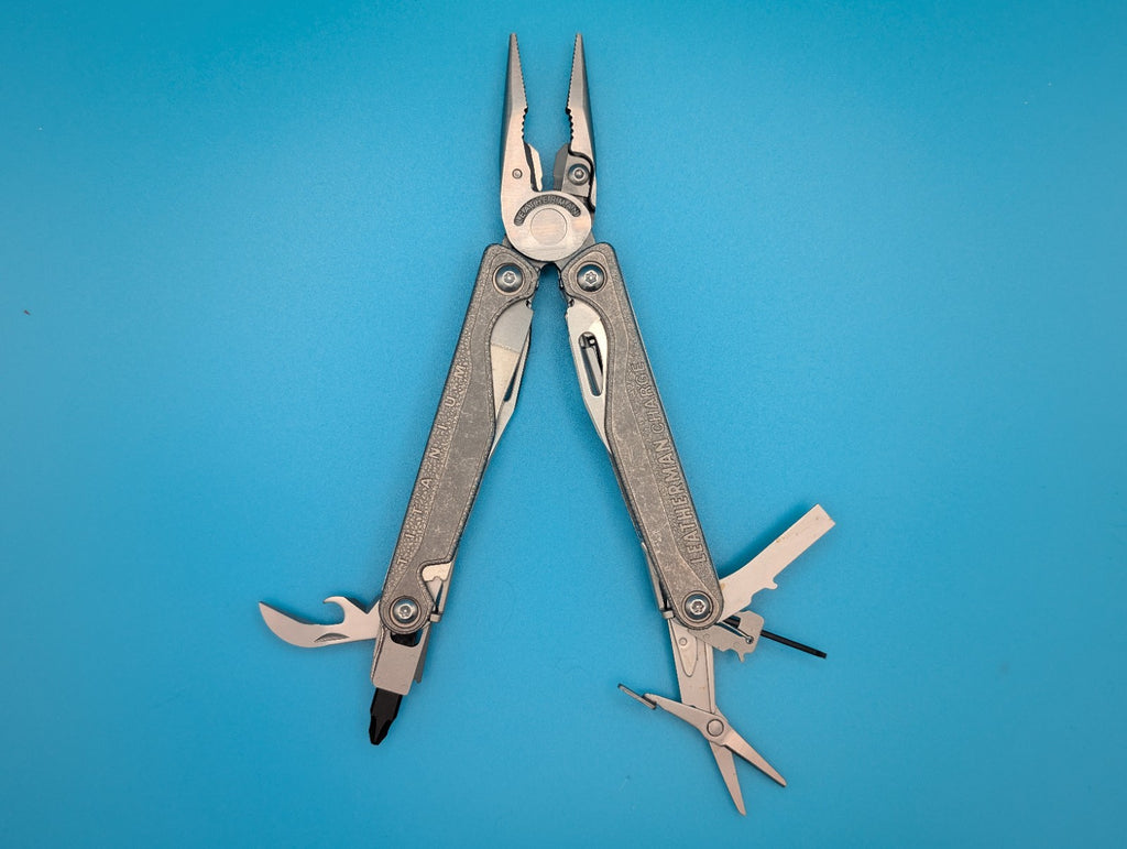 Retired New Leatherman Charge+ TTi Titanium Multi-Tool S30V Nylon Sheath