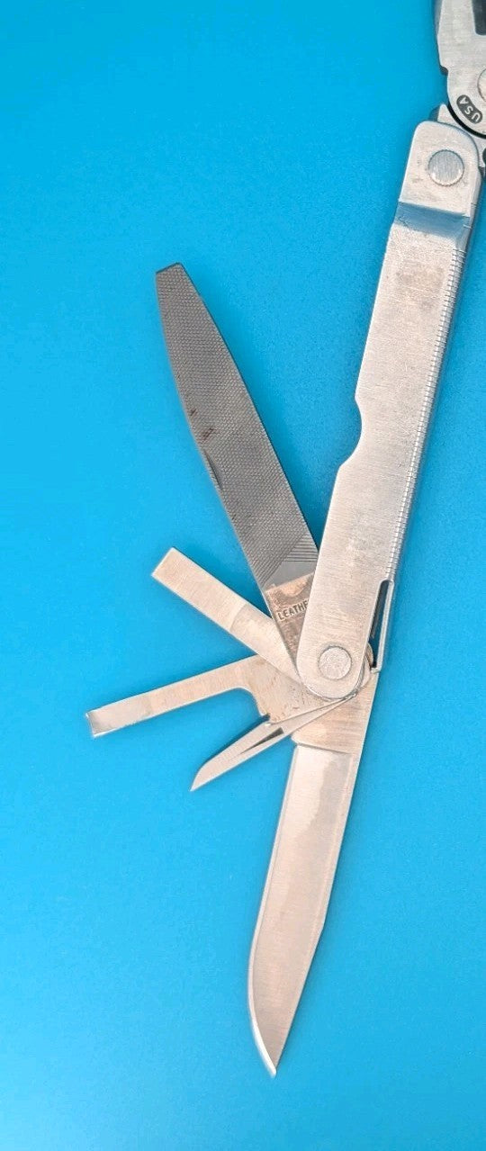 Leatherman Super Tool Multi Function Tool Pliers, Stainless, 02/98 Date