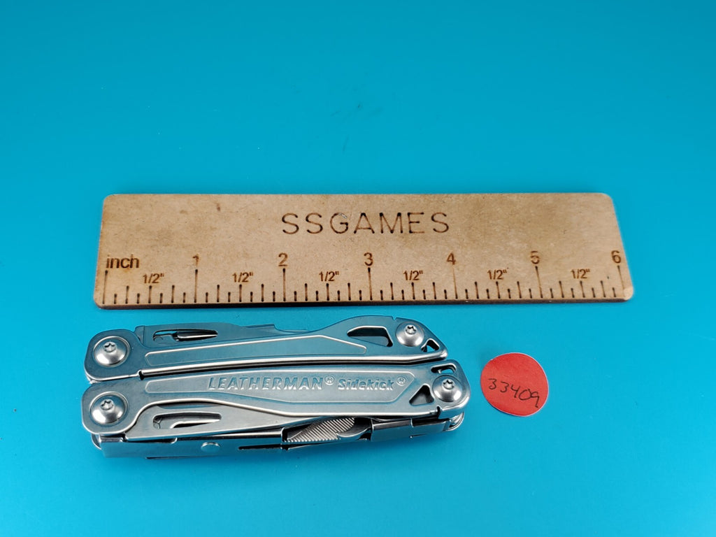 Leatherman Sidekick Multi-Tool, Knife, Pliers, Saw, Stainless! With Sheath!