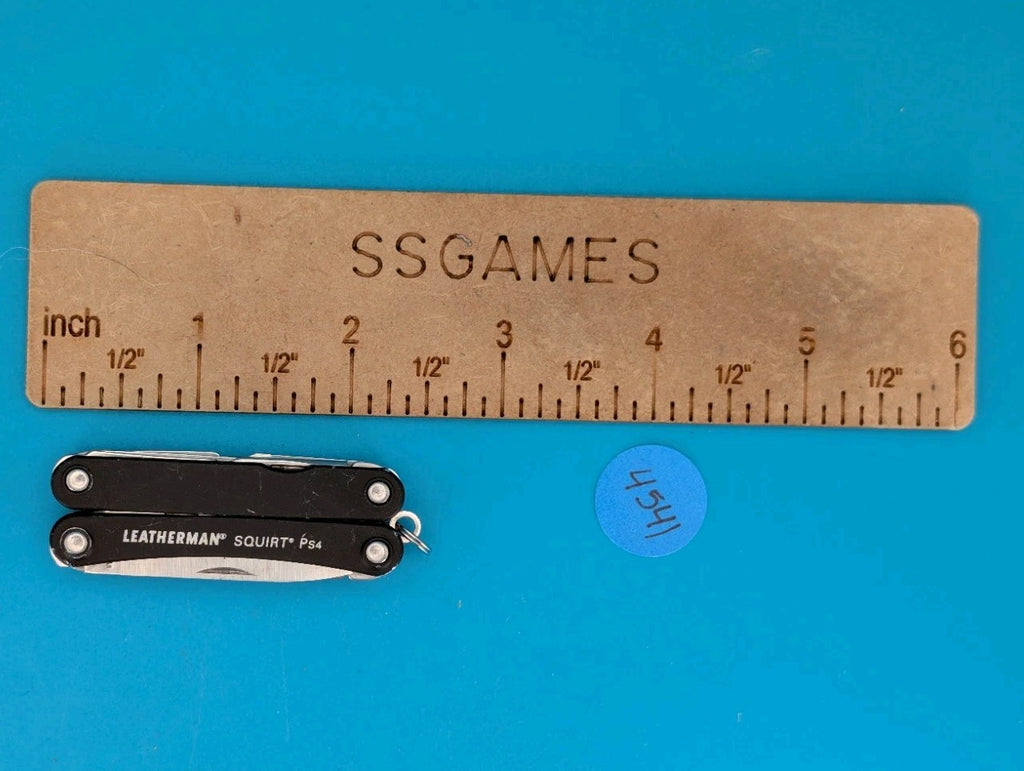 Leatherman SQUIRT PS4 Multi-Tool With Pliers Scissors Knife BLACK!