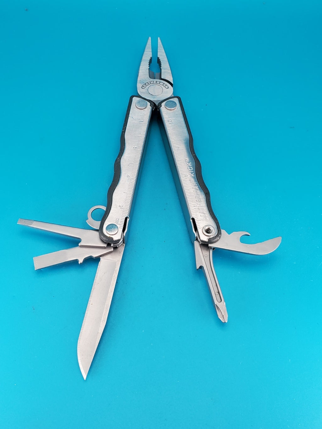 Leatherman Kick Multi-Tool, Knife, Pliers, Retired, Collectible!