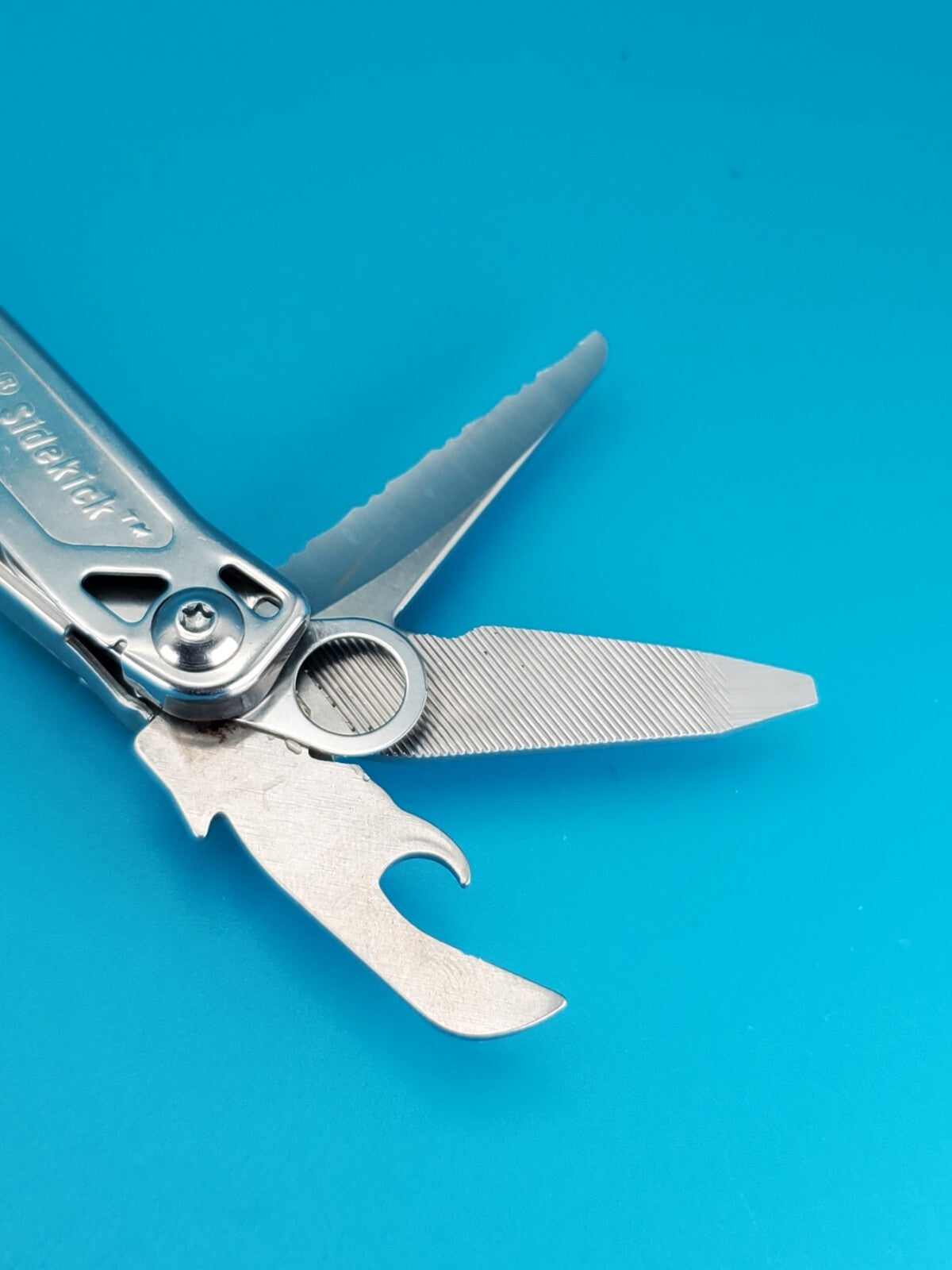 Leatherman Sidekick Multi-Tool, Knife, Pliers, Saw, Stainless!