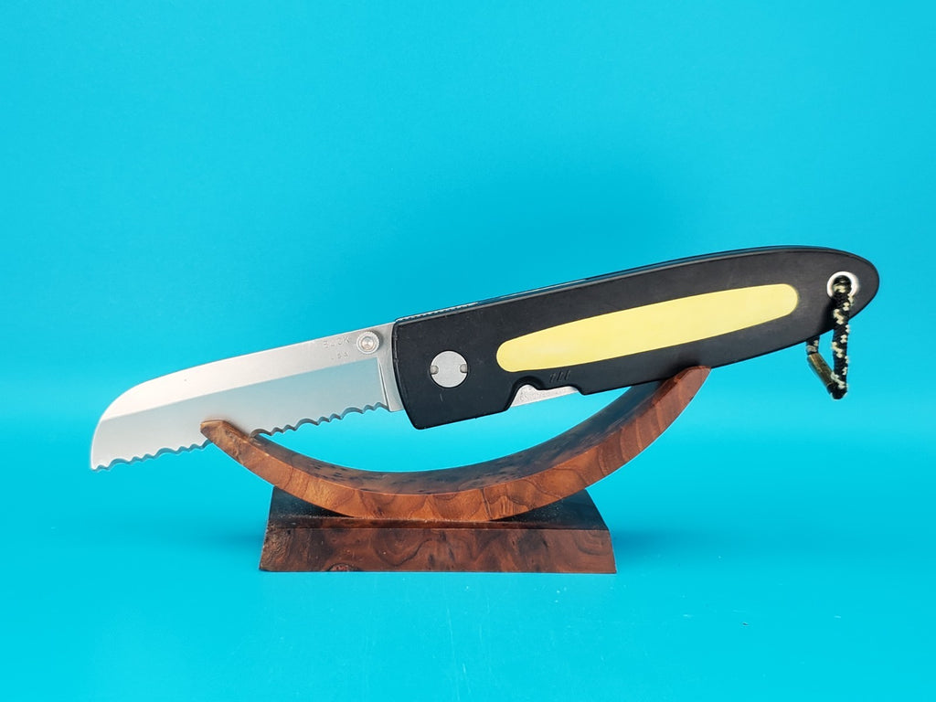 Buck CrossLock 180 RR – River Rafter Serrated Edge Liner Lock Pocket Knife!