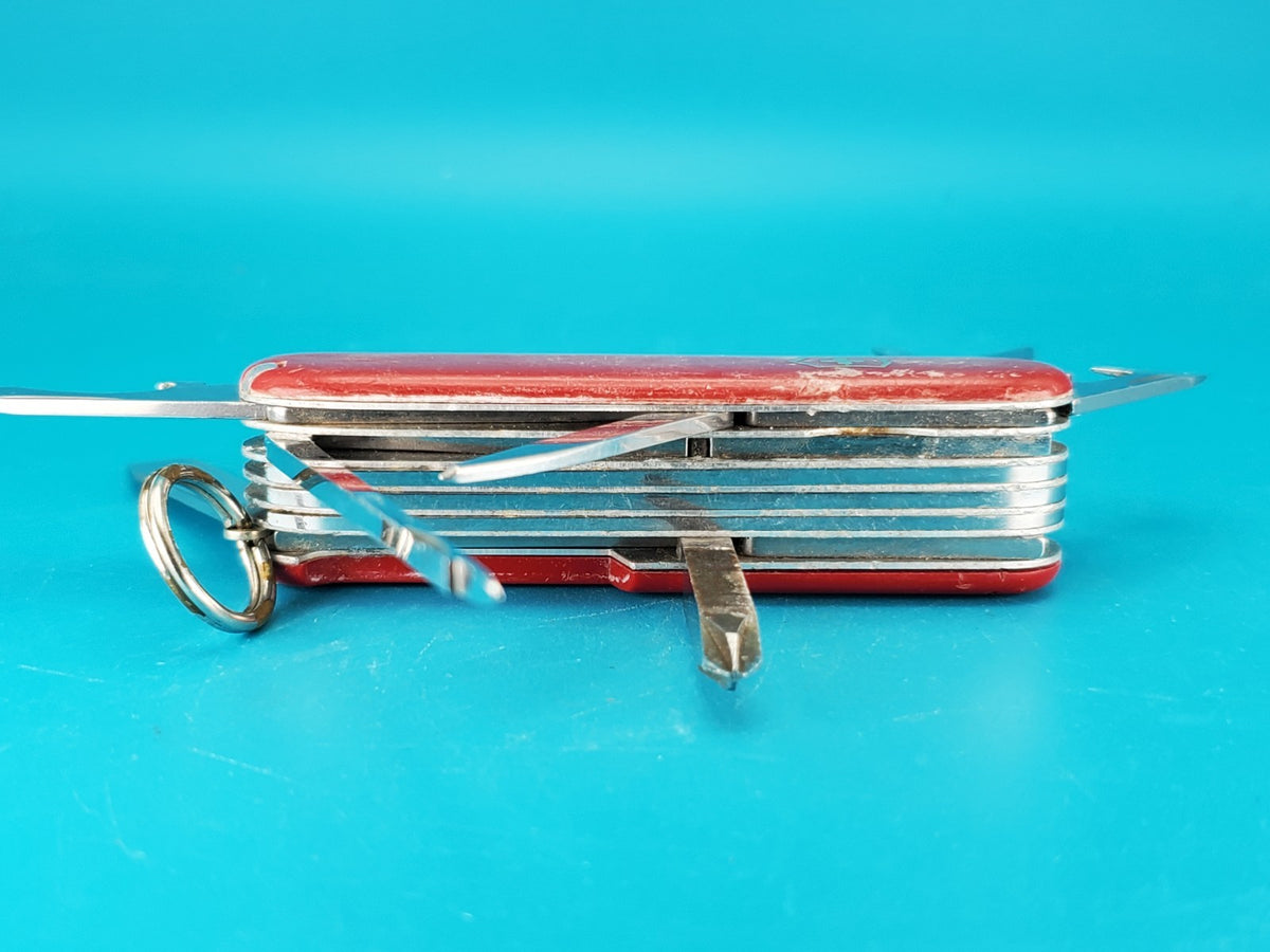 VTG Victoria Victorinox Original Craftsman Swiss Army Knife! W/Long Nail File!