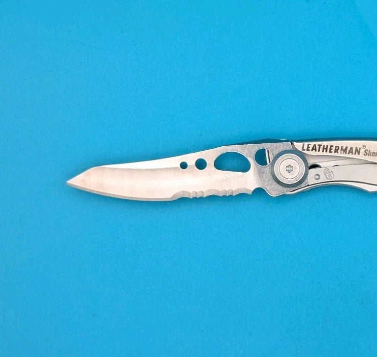 Leatherman Skeletool KBX Pocket Knife w/ Bottle Opener, SILVER!