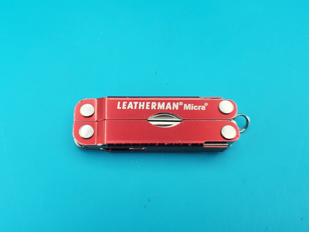 Leatherman Micra Multi-Tool, Knife, Scissors, Key Ring, Red! CAROLYN