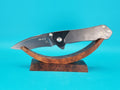 BUCK KNIFE 015 LUX MED AVID BOS 13C26 SANDVIK FRAME LOCK PLAIN EDGE POCKET KNIFE