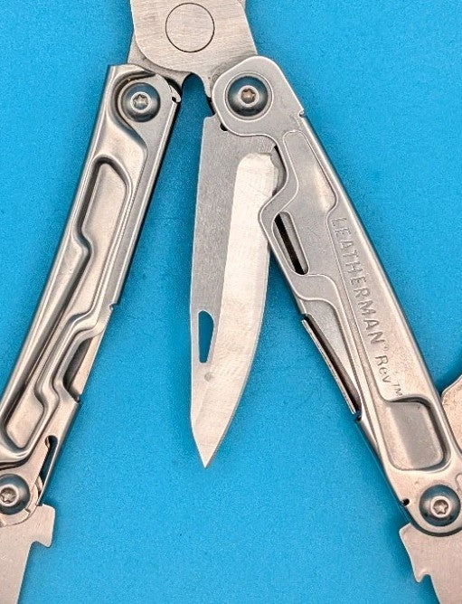Leatherman Rev 3.8" Multi-Tool, Stainless! *TREX*