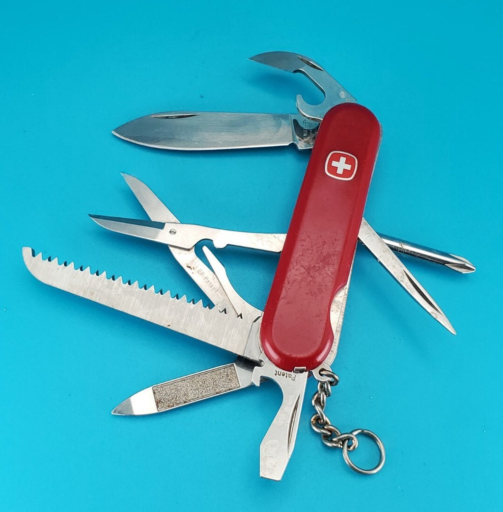 Wenger Handyman Red Swiss Army Knife Multi Tool!