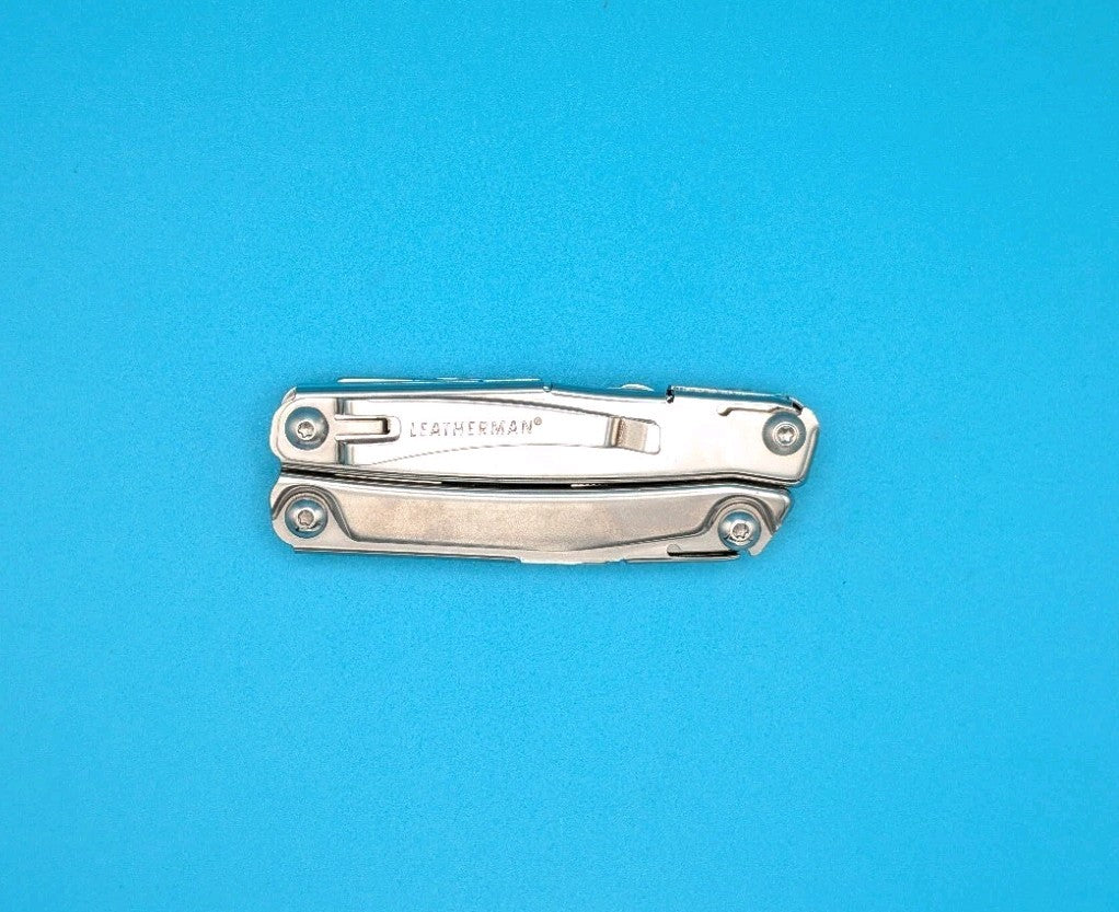 Leatherman Rev 3.8" Multi-Tool, Stainless!  With Sheath!