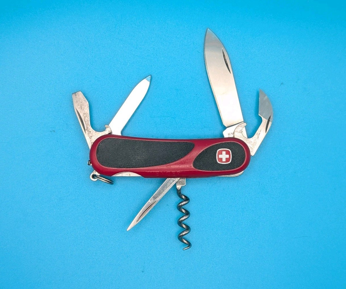 Wenger Delemont EVOGRIP 10 Swiss Army Knife Multi Tool!
