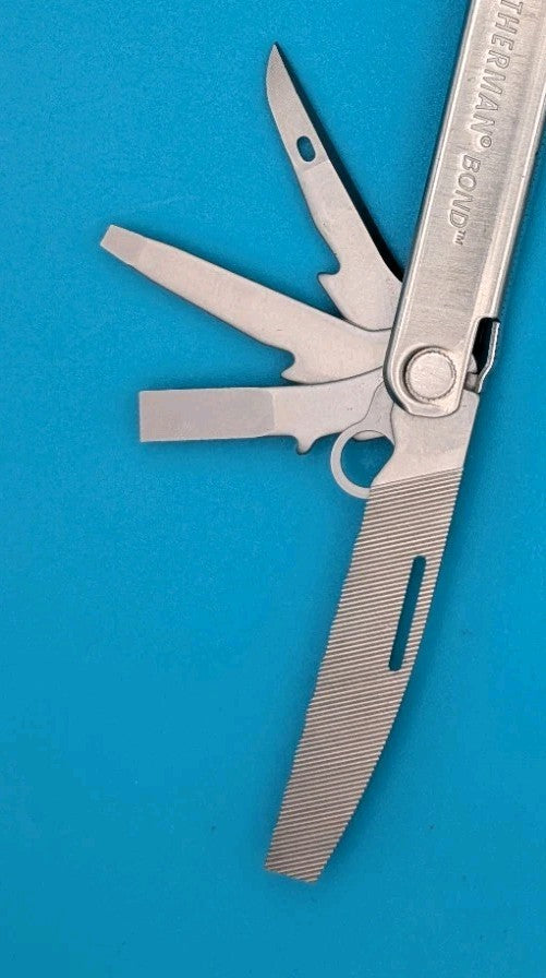 LEATHERMAN Bond Multitool, Stainless Steel Everyday Tool! *SAFETY THIRD*