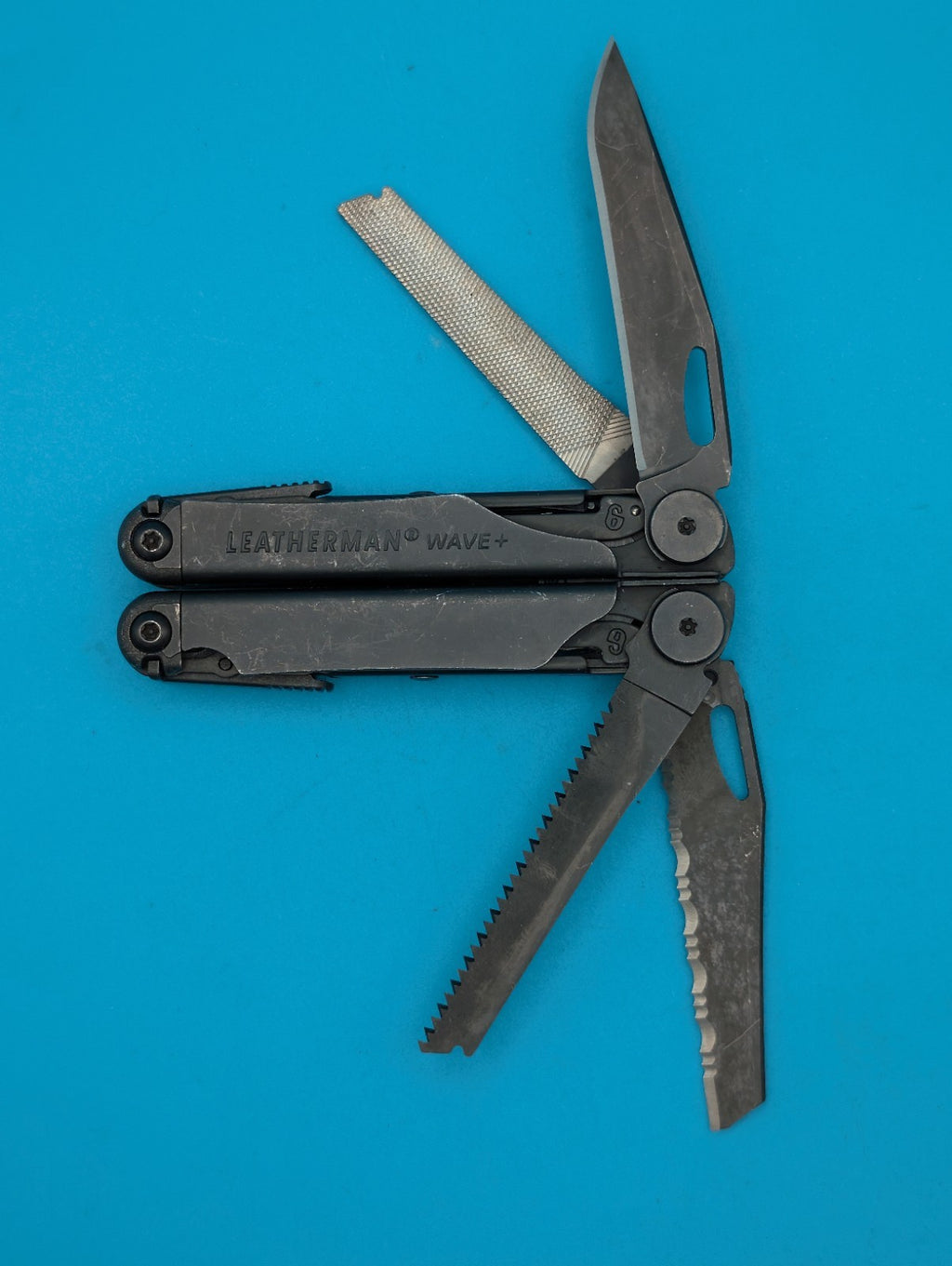 Leatherman Wave Plus + Multi-Tool! FAST SHIPPING! BLACK OXIDE! WITH SHEATH!