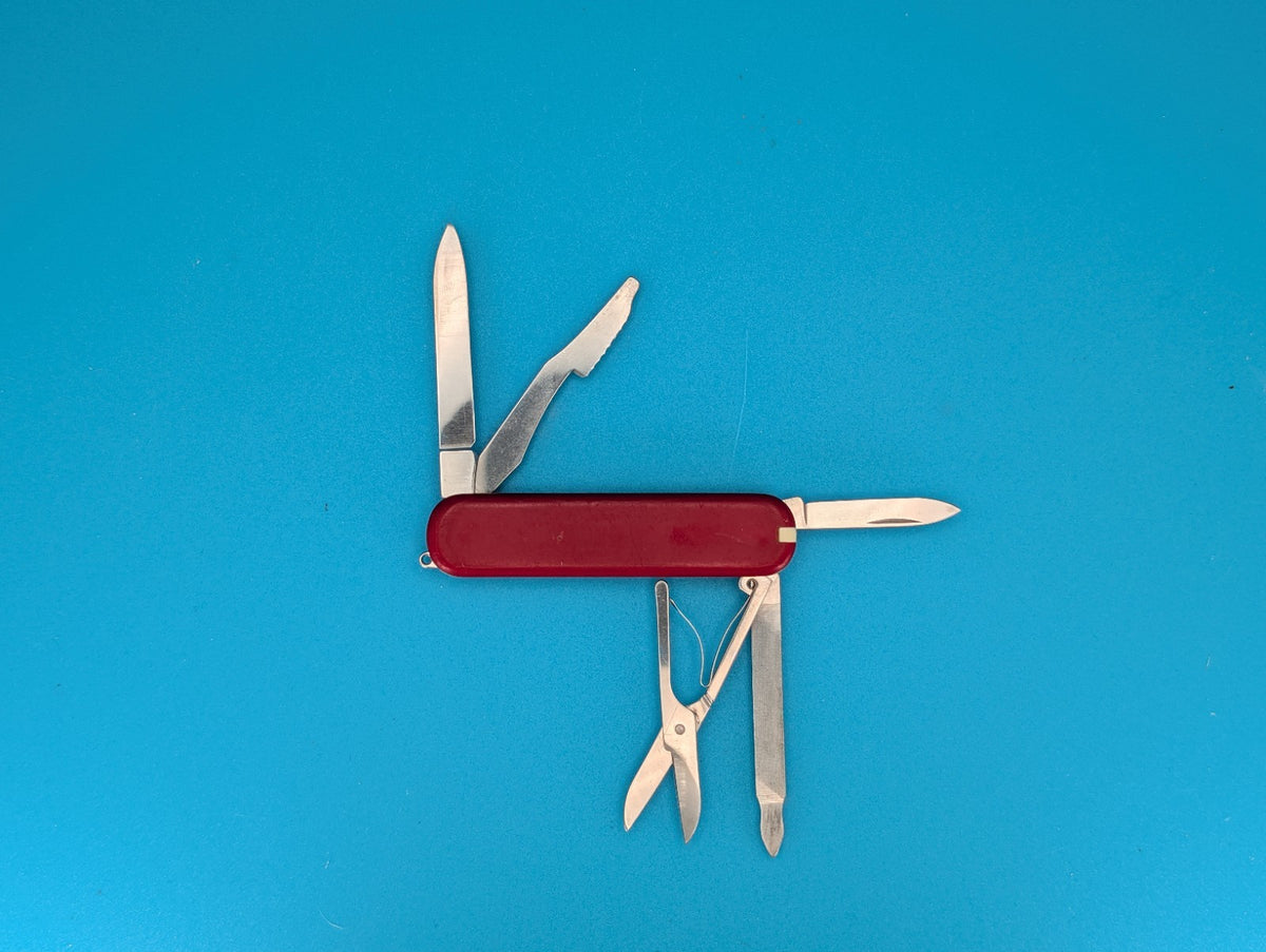 Victorinox Executive Swiss Army Knife, RED! FREE SHIPPING! RETIRED!