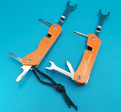 Adrenaline Rush Gentlemen's Skateboard Multi-Tool Hardware 9-in-1 Wrench