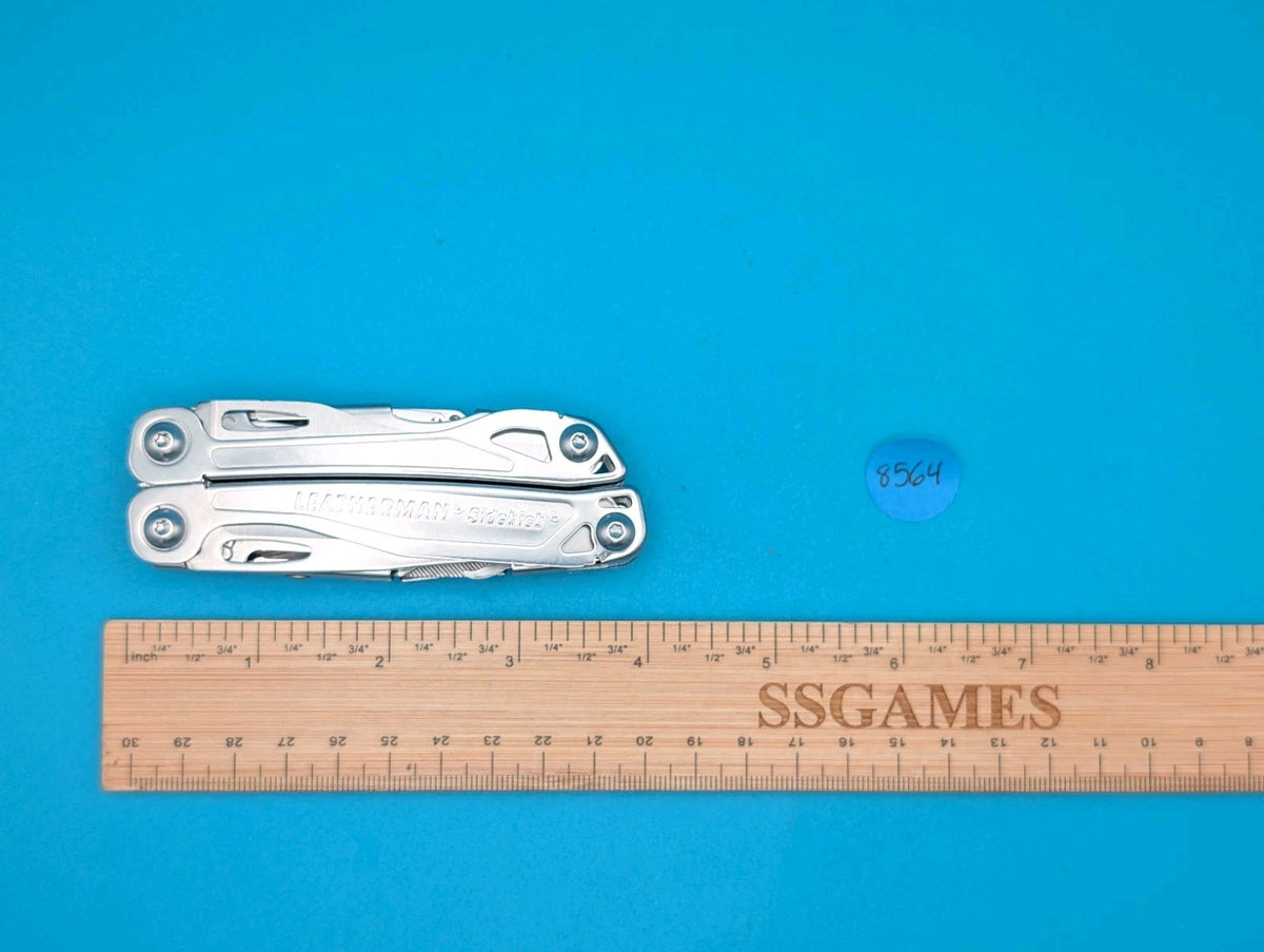 Leatherman Sidekick Multi-Tool, Knife, Pliers, Saw, Stainless
