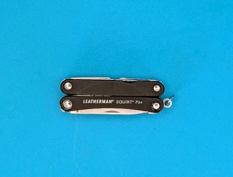 Leatherman SQUIRT PS4 Multi-Tool With Pliers Scissors Knife BLACK!
