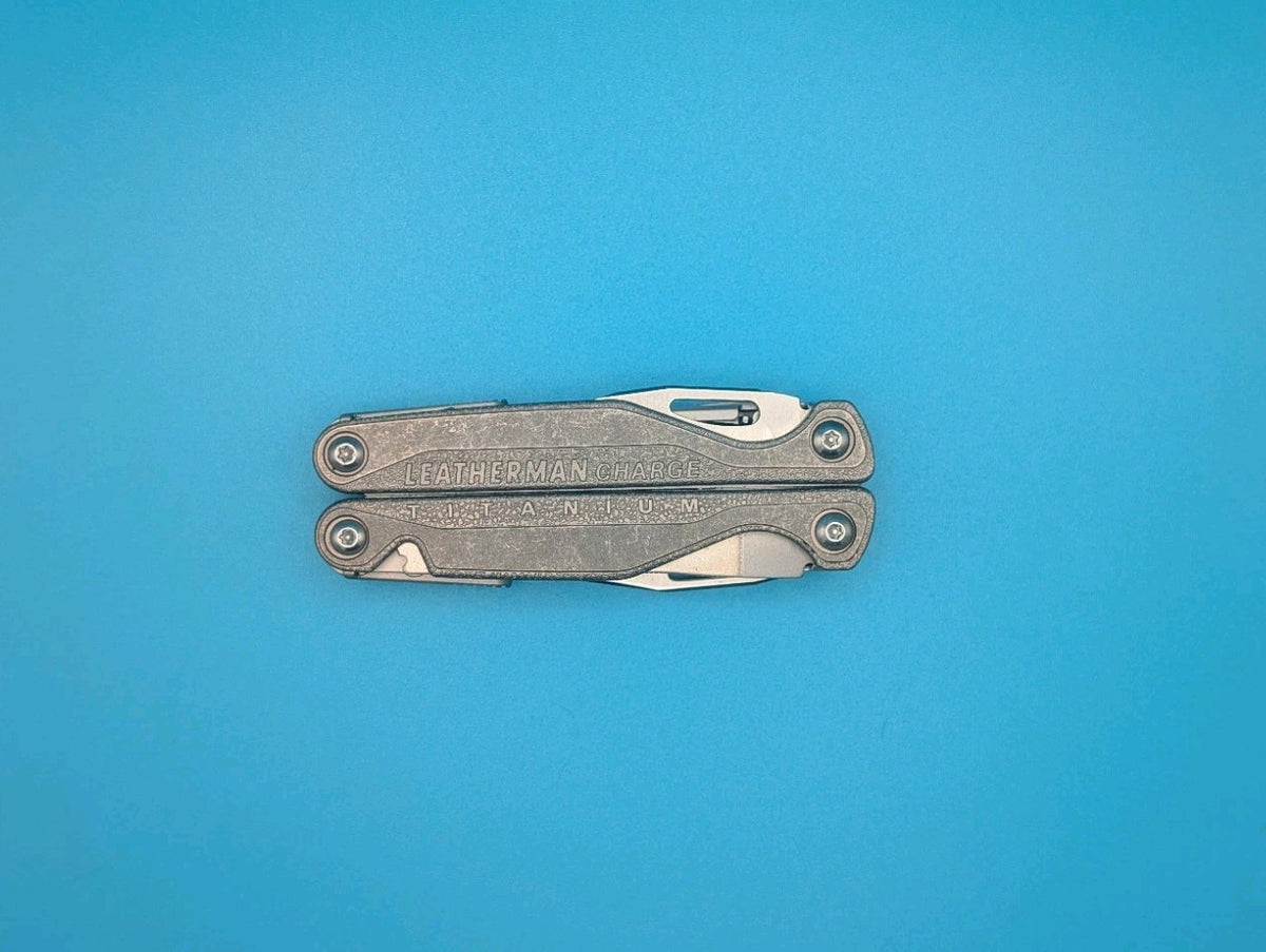 Retired New Leatherman Charge+ TTi Titanium Multi-Tool S30V Nylon Sheath