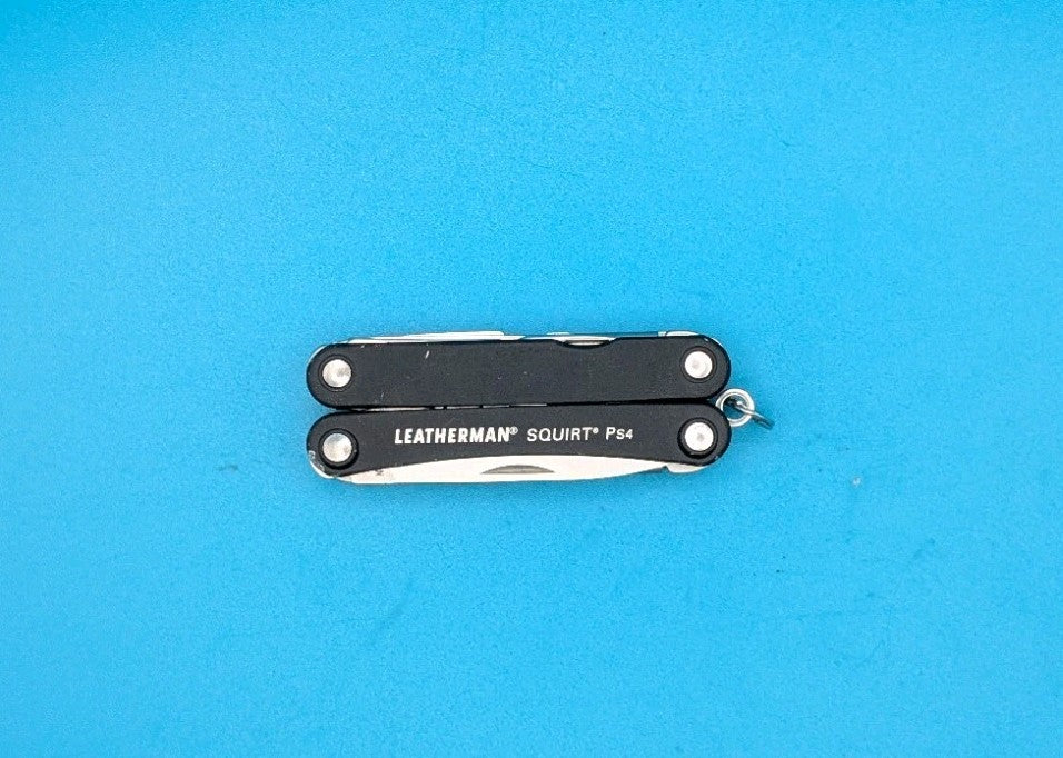 Leatherman SQUIRT PS4 Multi-Tool With Pliers Scissors Knife BLACK!