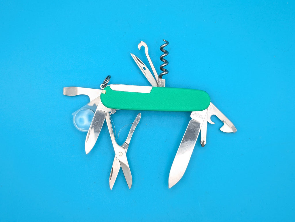 Custom Victorinox Explorer Swiss Army Knife Multi Tool!