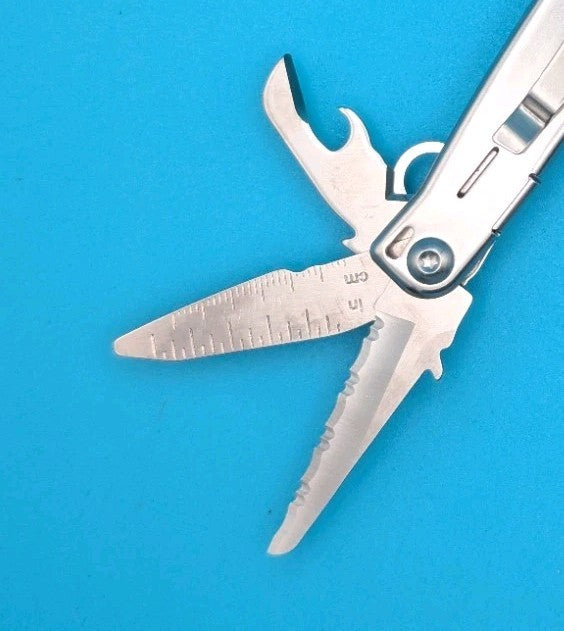 Leatherman Sidekick Multi-Tool, Knife, Pliers, Saw, Stainless
