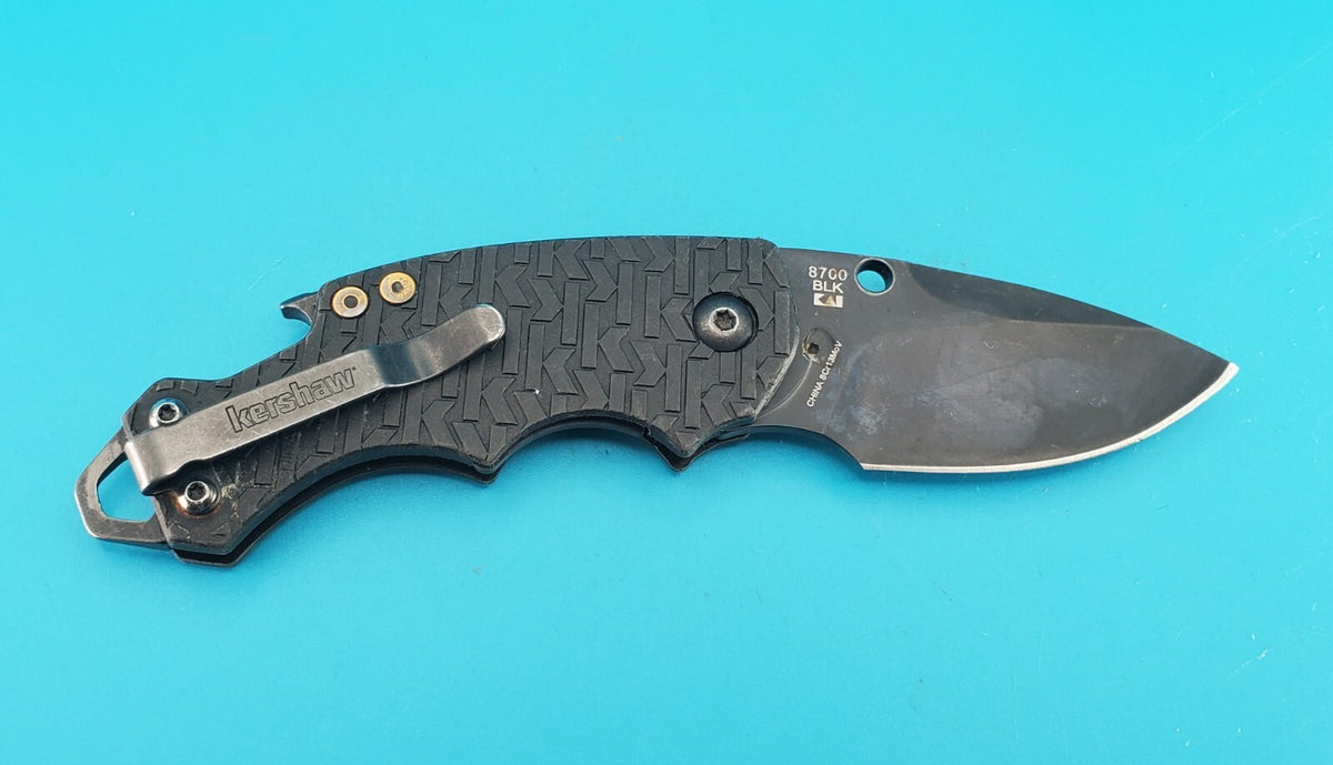 Kershaw 8700BLK Shuffle Linerlock Black Folding Knife Pocket Folder!
