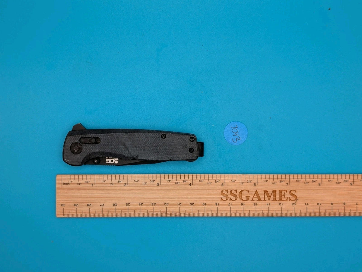 Sog Terminus XR 2.95" D2 Steel Blade Folding Knife!