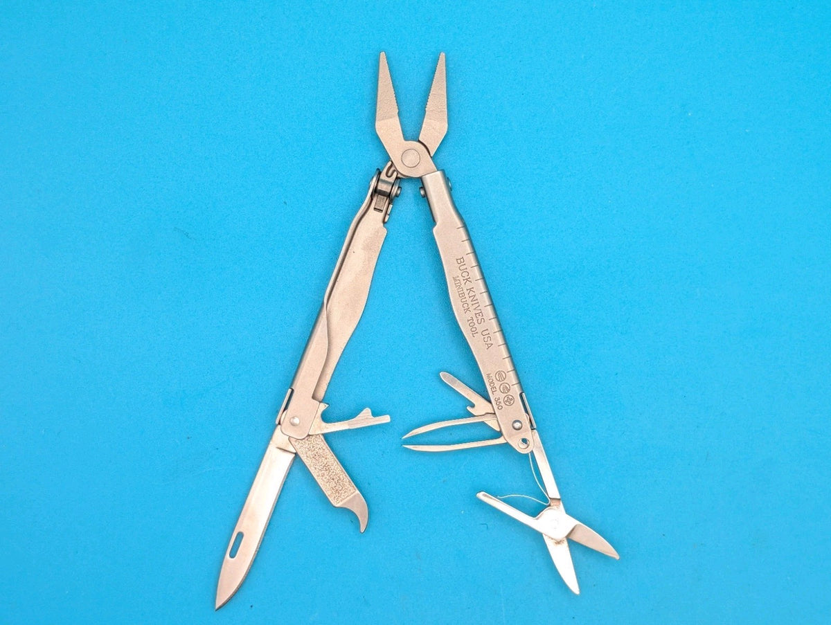 BUCK USA BUCK MINI BUCK MULTI TOOL 350! RETIRED COLLECTIBLE!