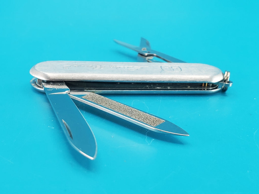 Wenger Metal 51 Stainless Swiss Army Knife! EDDIE BAUER! RARE!