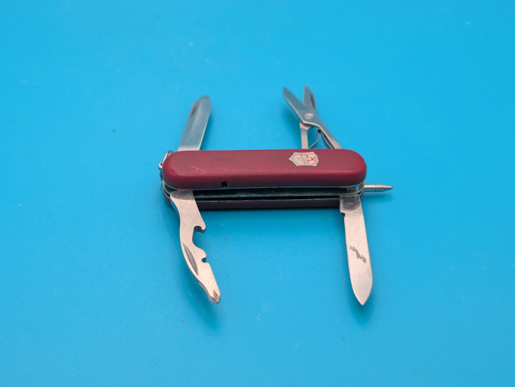 Victorinox Midnite Manager Swiss Army Knife Multi Tool! RED LED!