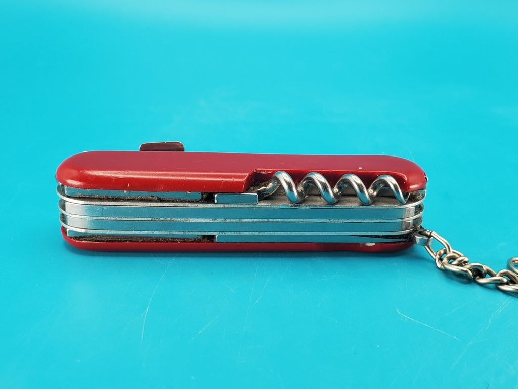 Wenger Nomad 85mm Red Swiss Army Knife Multi Tool!